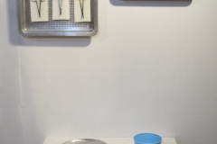 surgical scissors display